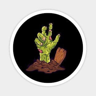 Haloween Zombie Hand Magnet